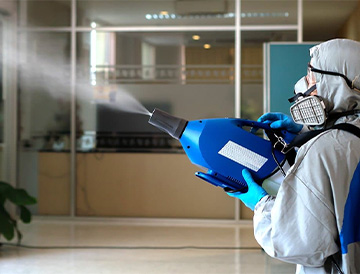 Electrostatic Disinfection in Plano Texas